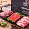 [안동우담한우] 1+등급이상 한우 구이정육 실속세트 3호 1.2kg (꽃등심400g + 차돌박이400g + 불고기400g)