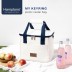 Hamptons 햄튼 마이키링 피크닉 보냉백 11L-칼라박스 포함