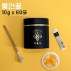 [청밀당] 베트남 롱안꿀 꿀스틱(원통) 10g x 60포. 100% 벌꿀