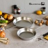 실버스타 Aha(아하) 304 통3중 인덕션IH 무연마제 스텐팬 (핸들형) 2종/ 후라이팬24cm+28cm