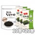 원조광천김 에코 파래도시락김5g 20봉+돌김자반40g 10봉
