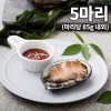 완도 활전복 5마리 마리당 85g내외