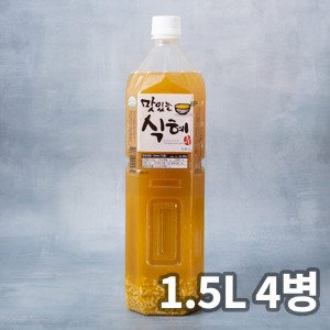 장수식혜 맛있는 호박식혜 1.5L 4병