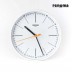 레노마 인테리어 디자인 무소음 벽시계 RNC303 (30cm) 색상 택1