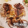 반건조 오징어(몸통&다리) 소 450g(5미)