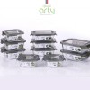 [쉬젤] 아티 내열유리 밀폐용기 10종 세트 (400ml*3ea+640ml*2ea+320ml*3ea+520ml*2ea)