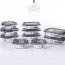 [쉬젤] 아티 내열유리 밀폐용기 10종 세트 (400ml*3ea+640ml*2ea+320ml*3ea+520ml*2ea)