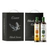 [아보아칸] 오일선물세트 블랙스완(해바라기+올리브포마세250ML)+손잡이박스