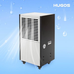 휴고스 고효율 대용량 100L 컴팩트 이동식 제습기 BDA-F1000 (예약설정/연속배수/LED패널)