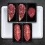 [명우한우] 한우1등급 냉장 선물세트 1kg (등심 400g, 안심 200g, 부채살 400g)