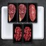 [명우한우] 한우1등급 냉장 선물세트 1kg (등심 400g, 부채살 200g, 국거리 400g)