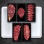 [명우한우] 한우1등급 냉장 선물세트 1kg (등심 200g, 갈비살 200g, 채끝 200g, 안심 200g, 부채살 200g)