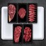[명우한우] 한우1등급 냉장 선물세트 1kg (등심 200g, 안심 200g, 채끝 200g, 갈비살 200g, 국거리 200g)