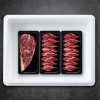 [명우한우] 한우1+등급 냉장 선물세트 0.6kg (등심 300g, 길비살 300g)