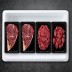 [명우한우] 한우1+등급 냉장 선물세트 1.2kg (등심 600g, 불고기 300g, 국거리 300g)