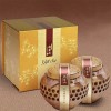 [참자연] 산삼배양근 담은꿀 도자기 선물세트 (600g 2병)