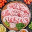 [산앤들] 국내산 한돈 3mm 돈뿔항정 대패 500g