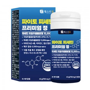 헬스더봄 파이토 피세틴 프리미엄정 700mg × 60정(42g)