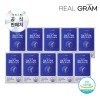 (10개월분) [리얼그램] 칼슘 마그네슘 비타민 K2&D3 칼마디 1,000mg x 60정 10박스