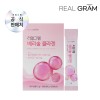 (1개월분) [리얼그램] 독일산 저분자 베리솔 콜라겐 1000mg 비오틴 엘라스틴 히알루론산 엽산 알파락트알부민 2g x 30포 1박스