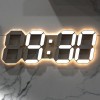 플라이토 무드 백라이트 3D LED 벽시계 38cm