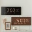 국산 루나리스 노르딕 FM 수신 LED 벽시계