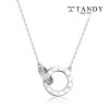 [TANDY] 탠디 실버925 더블링 펜던트 목걸이 TDN612 실버