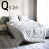 [Guy Laroche] 세미마이크로 화이트 가든 이불 Q