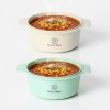 2+2 맥스앤맥스 전자레인지 라면기 4종(뚜껑X) 민트+아이보리