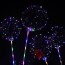 뷰라뷰 LED 야광 투명 풍선 5p + 손펌프 혼합 색상 1세트