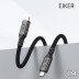 EIKER 썬더볼트5 CtoC 케이블 240W PD 초고속충전 80Gbps 16K 영상출력 1M