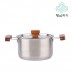 [행남자기] 헤리티지 프리미엄 스테인리스 24양수 냄비 HNRW-P24