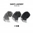 YSL 캐시미어 혼방 입생로랑 자수 머플러+기프트상자+전용쇼핑백