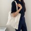 데일리 여성 린넨 무지 에코백