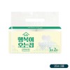 (스티커미부착)사피 행복이오는집 3겹화장지25M×2롤