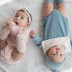 [출산백일선물]슬러브피치 카라바디수트 4종세트