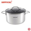 해피콜 통3중 싱글 스퀘어 프로 IH 곰솥냄비 24cm HSP-24P