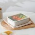 [모노테일] 세보리 스텐 304 전자렌지 보관 용기 낮은 1200ml