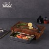 [쉬젤] 러반 티크 엔드그레인도마 밀폐밧드세트