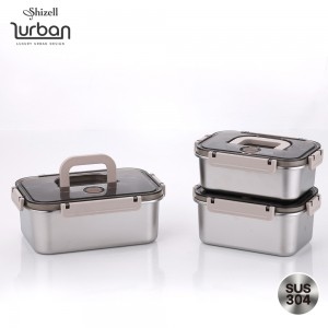 [쉬젤] 러반 슈퍼 클린 찬통 3종세트A (1700+2100+3200ml)