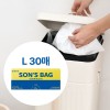 [쏜쓰백] 30매 L 화이트 / 티슈형