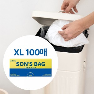 [쏜쓰백] 100매 XL 화이트 / 티슈형