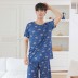 [마벨슈슈] (남성)스페이스베어 쿨냉감 반팔세트 MBH541A