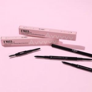 유누꼬 2in1 아이브로우펜슬 블랙&초코브라운 0.2gX2