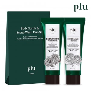 플루 바디스크럽,워시2종(화이트머스크50ml,멜로즈50ml)