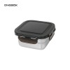 [ONEBOK] 스테인레스 밀폐용기 정사각형 350ml