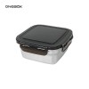 [ONEBOK] 스테인레스 밀폐용기 정사각형 550ml