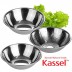 [Kassel] [카셀] 국내생산 퓨어스텐 쌀함박볼 3종세트[다용도볼28cm+다용도볼24cm +쌀함박 26cm]