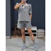 [더룩] 베이글 배색 투피스 셋업