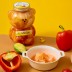 [청량원김치Lab] 고춧가루,젓갈0% 토마토&파프리카 양념 kids 김치 350ml 곰돌이